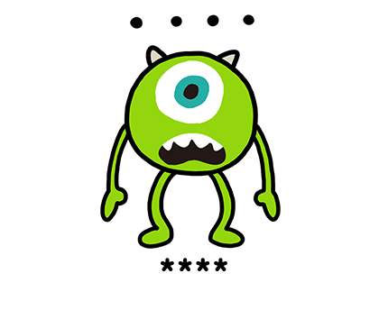 Monsters, Inc. สติกเกอร์เติมคำ รูปที่ 66