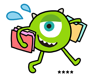 Monsters, Inc. สติกเกอร์เติมคำ รูปที่ 70