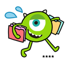 Monsters, Inc. สติกเกอร์เติมคำ รูปที่ 69