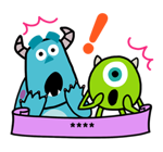 Monsters, Inc. สติกเกอร์เติมคำ รูปที่ 75
