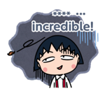 จิบิมารุโกะจัง สติกเกอร์เติมคำ รูปที่ 21
