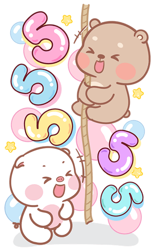 แม่หมูกับพ่อหมี บิ๊กสติกเกอร์ รูปที่ 11