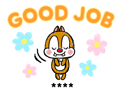 คำพูดดีๆ จากชิปแอนด์เดล สติกเกอร์เติมคำ รูปที่ 10
