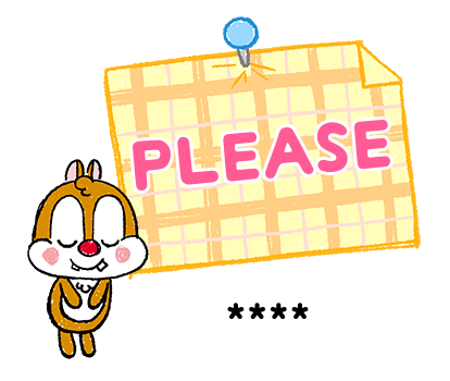 คำพูดดีๆ จากชิปแอนด์เดล สติกเกอร์เติมคำ รูปที่ 32