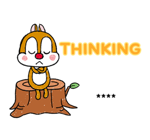 คำพูดดีๆ จากชิปแอนด์เดล สติกเกอร์เติมคำ รูปที่ 55