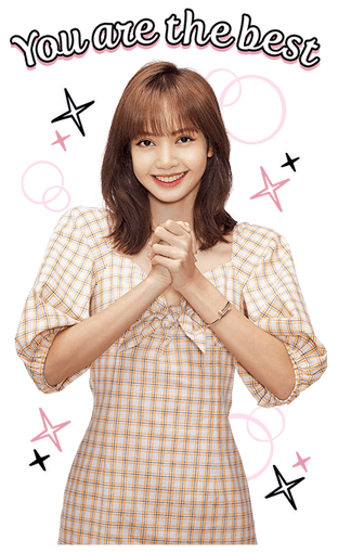 BLACKPINK บิ๊กสติกเกอร์ รูปที่ 2