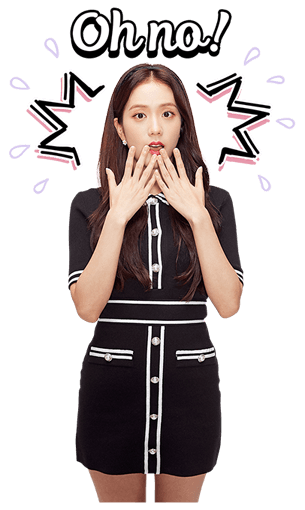 BLACKPINK บิ๊กสติกเกอร์ รูปที่ 5