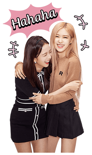 BLACKPINK บิ๊กสติกเกอร์ รูปที่ 19