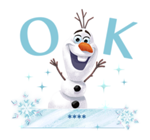 Frozen สติกเกอร์เติมคำ รูปที่ 1