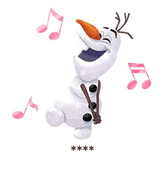 Frozen สติกเกอร์เติมคำ รูปที่ 18