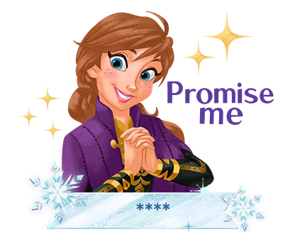 Frozen สติกเกอร์เติมคำ รูปที่ 24