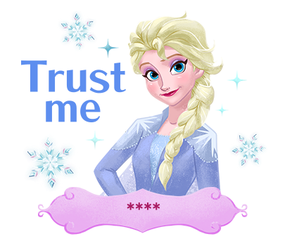Frozen สติกเกอร์เติมคำ รูปที่ 30