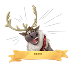 Frozen สติกเกอร์เติมคำ รูปที่ 41