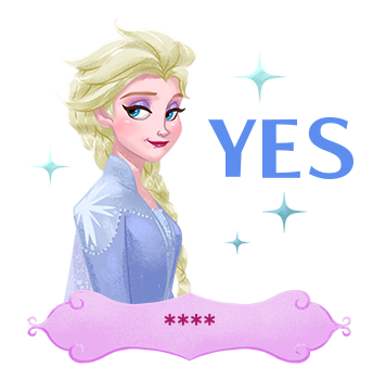 Frozen สติกเกอร์เติมคำ รูปที่ 60