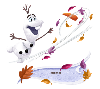 Frozen สติกเกอร์เติมคำ รูปที่ 62