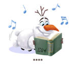 Frozen สติกเกอร์เติมคำ รูปที่ 65