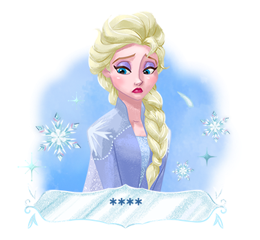 Frozen สติกเกอร์เติมคำ รูปที่ 78
