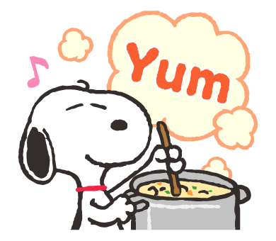 Snoopy สติกเกอร์ป๊อปอัพ รูปที่ 3