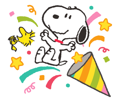 Snoopy สติกเกอร์ป๊อปอัพ รูปที่ 15