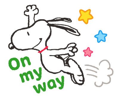Snoopy สติกเกอร์ป๊อปอัพ รูปที่ 17