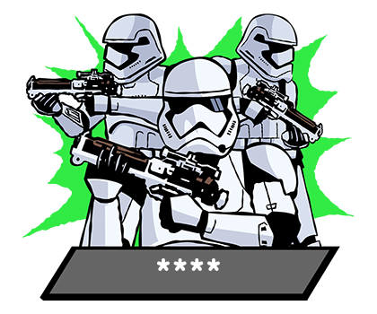 Star Wars สติกเกอร์เติมคำ รูปที่ 22