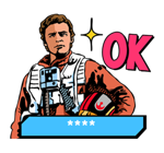 Star Wars สติกเกอร์เติมคำ รูปที่ 69