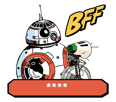 Star Wars สติกเกอร์เติมคำ รูปที่ 76