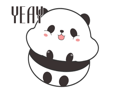Cute Chubby Panda รูปที่ 1
