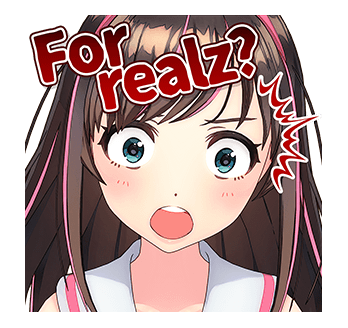 Kizuna AI สติกเกอร์พูดได้ 2 รูปที่ 4