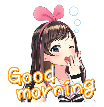 Kizuna AI สติกเกอร์พูดได้ 2 รูปที่ 19
