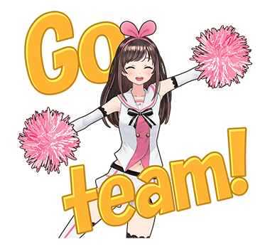 Kizuna AI สติกเกอร์พูดได้ 2 รูปที่ 21