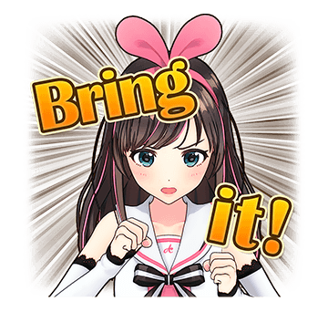 Kizuna AI สติกเกอร์พูดได้ 2 รูปที่ 24