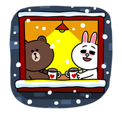 เดทที่แสนอบอุ่นของ Brown & Cony รูปที่ 40