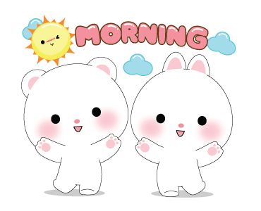 หมีคูล&ต่ายคิวท์ตี้ ดุ๊กดิ๊ก รูปที่ 1