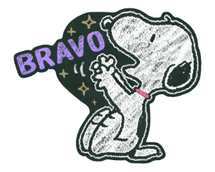 Snoopy ภาพวาดบนกระดานดำ รูปที่ 12