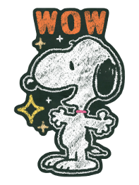 Snoopy ภาพวาดบนกระดานดำ รูปที่ 19