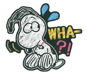Snoopy ภาพวาดบนกระดานดำ รูปที่ 23