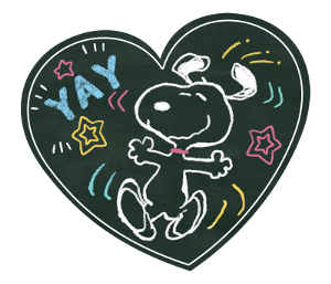 Snoopy ภาพวาดบนกระดานดำ รูปที่ 34