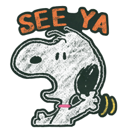 Snoopy ภาพวาดบนกระดานดำ รูปที่ 40