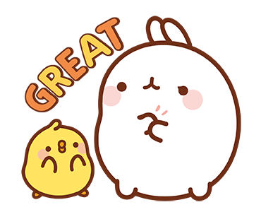 Molang ต่ายอ้วน : แจกความสุข รูปที่ 1