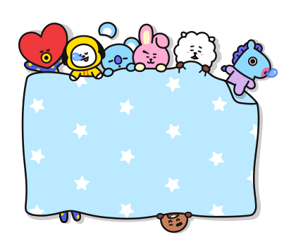 BT21 สติกเกอร์ข้อความ รูปที่ 32
