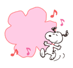 Snoopy สติกเกอร์ข้อความ รูปที่ 46