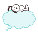 Snoopy สติกเกอร์ข้อความ รูปที่ 62