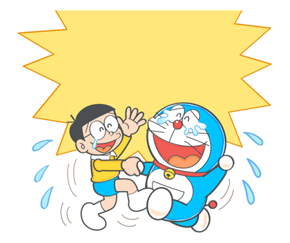 โดราเอมอน สติกเกอร์ข้อความ รูปที่ 20