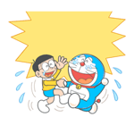 โดราเอมอน สติกเกอร์ข้อความ รูปที่ 18