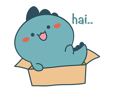 : Cute Dino : (Green) รูปที่ 1