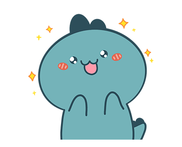 : Cute Dino : (Green) รูปที่ 6
