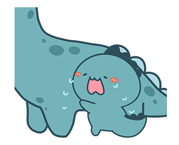 : Cute Dino : (Green) รูปที่ 11