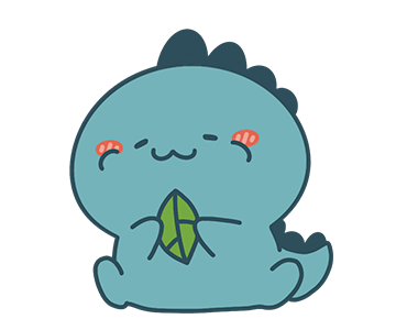 : Cute Dino : (Green) รูปที่ 12