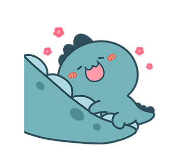 : Cute Dino : (Green) รูปที่ 13